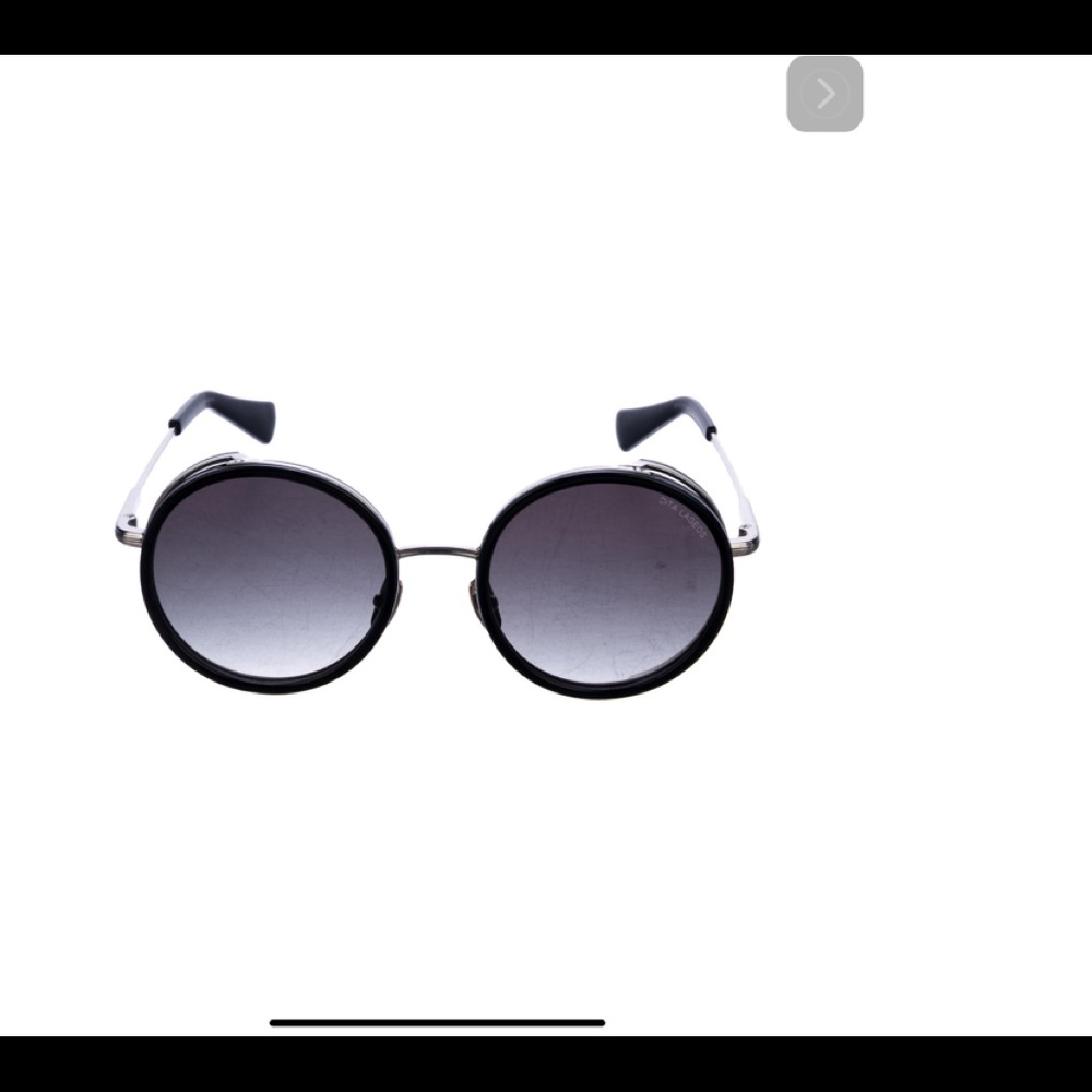 Dita Round Gradient Sunglasses - image 4